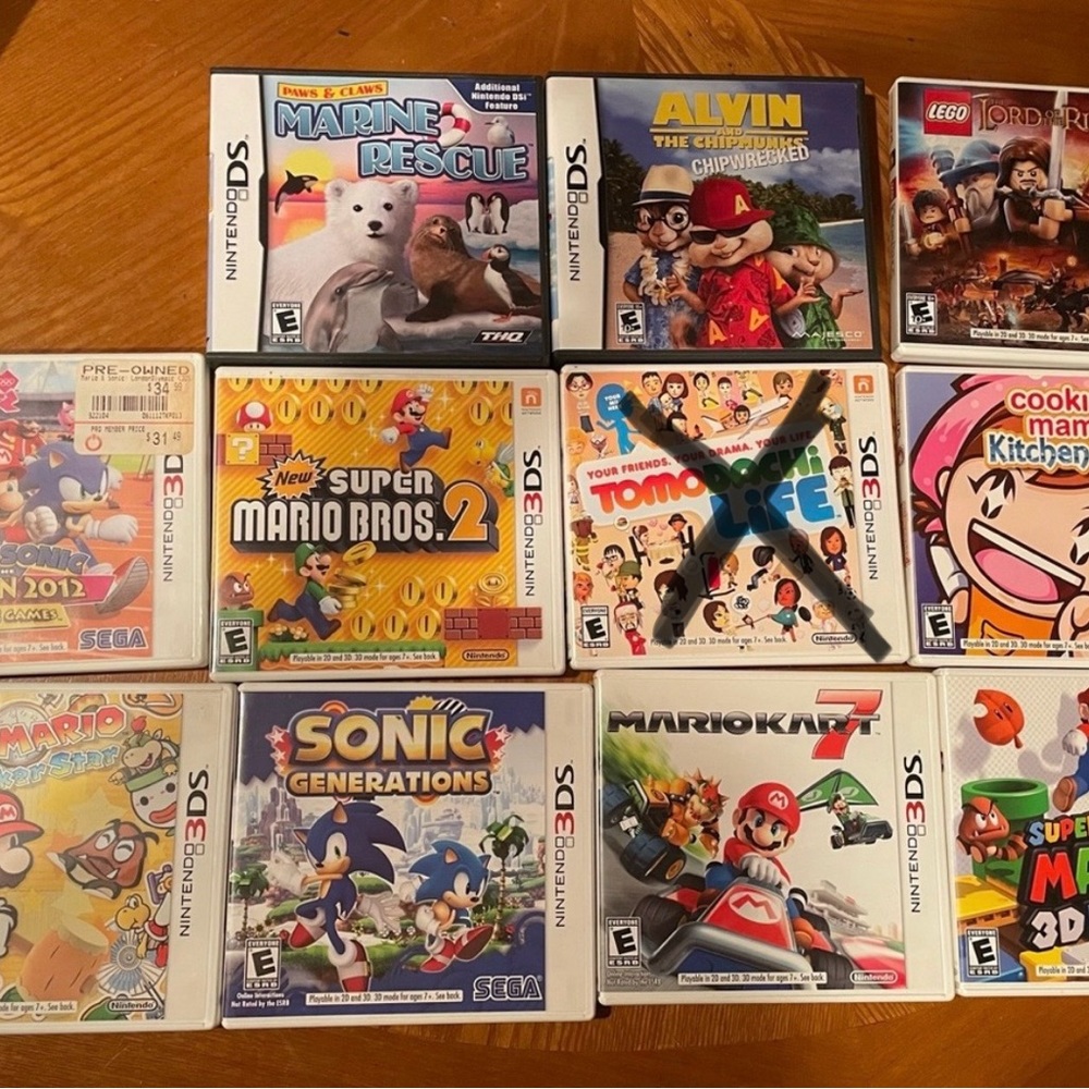 Nintendo 3ds games
